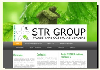 Home del sito della STR Group