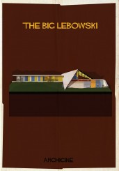 Federico Babina, poster per il film Il grande Lebowski di Joel Coen