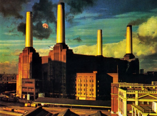 Battersea Power Station, copertinadei Pink Floyd