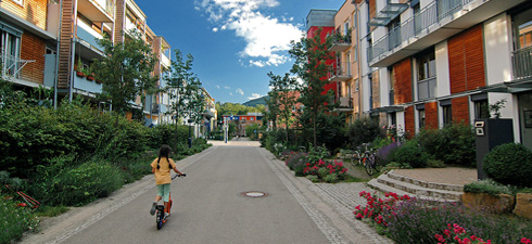 Quartieri senza auto, l'esempio di Vauban in Germania