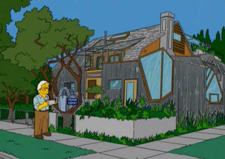 Frank Gehry ne I Simpsons