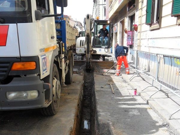 attestazione SOA per imprese edili cantiere per sostituzione tubature acquedotto attestazione SOA per imprese edili lavori per sostituire tubazioni
