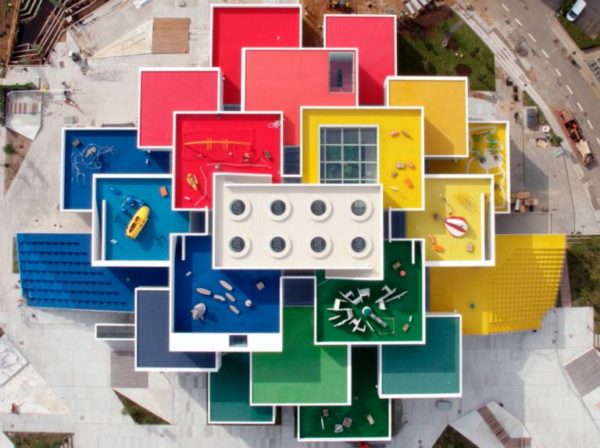 lego house, la casa di lego costruita in Danimarca