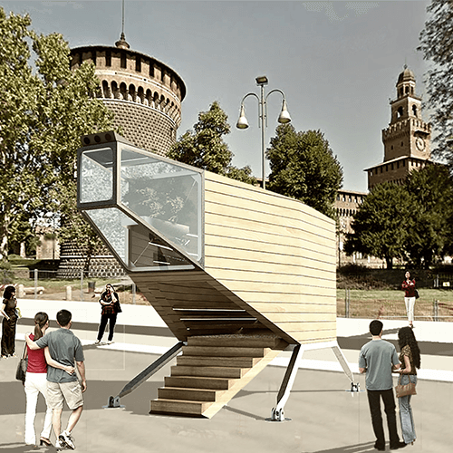Milano City Design la casa del futuro Spaceship