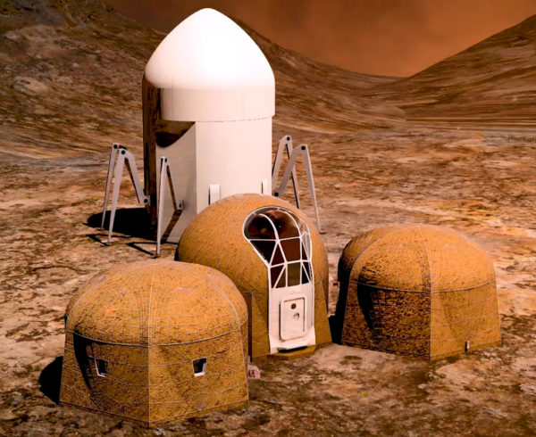 come progettare la casa su Marte: Casa su Marte del team Zopherus