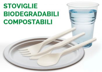 Europa al bando plastica monouso FOTO stoviglie biodegradabili e compostabili tratta da www.ecocn.it